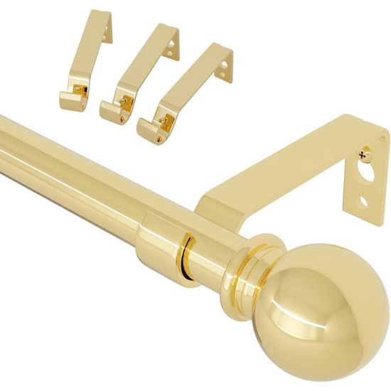 Tringle à Rideau De Douche Télescopique En Acier Inoxydable, Sans