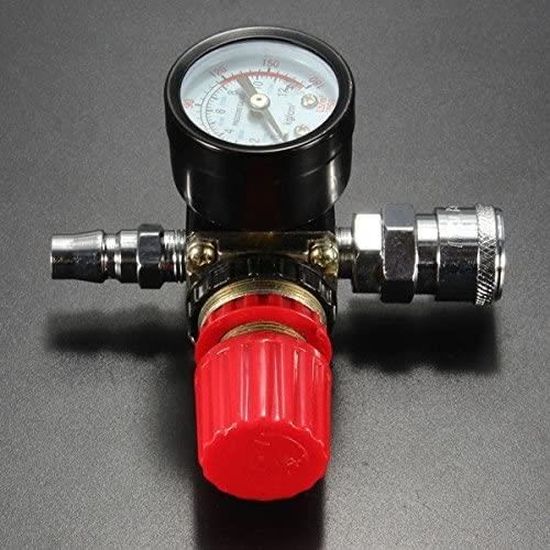 Régulateur De Pression D'Air 140 PSI Avec Filtre à Eau/Huile - Kit Séparateur Pour Pistolet Pulvérisateur Et Compresseur 1/4 Pouce