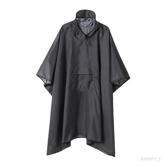 Provance Lot de 5 ponchos de pluie à capuche pour concerts, festivals, randonnée, cyclisme, imperméables, transparents, bleus, jaunes ou roses, pour veste d'extérieur, bleu