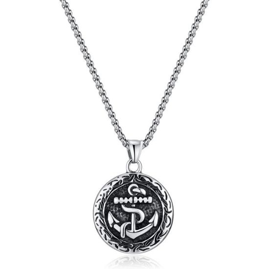 Pendentif Love Forever Acier Inox Avec Chaîne - Homme/femme/ado - Neuf