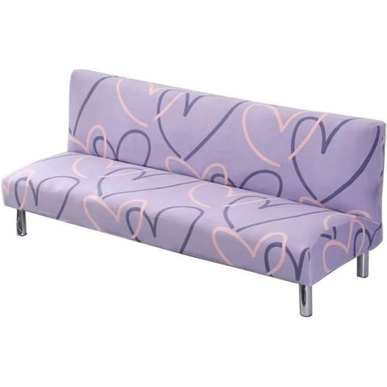 Hiseng Housse de Clic Clac Élastique Canapé 3 Places, Housse de Canapé sans Bras Extensible Antidérapant Universel Tout Couvert Canapé-lit Pliant Hiseng Housse de Clic Clac Élastique Canapé 3 Places, Housse de Canapé sans Bras Extensible Antidérapant Universel Tout Couvert Canapé-lit Pliant
