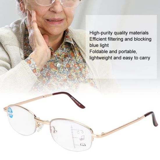 Drfeify Lunettes Multifocales Anti lumi re Bleue Hommes Femmes