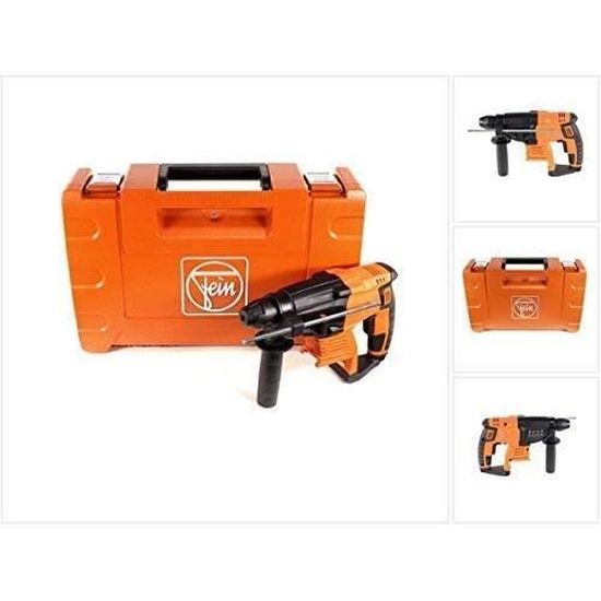 Perforateur-Burineur Sans Fil FEIN ABH 18-26 AS Set - 2.6J - Perçage Béton 26mm - 2 Batteries 5Ah - Compatible AMPShare