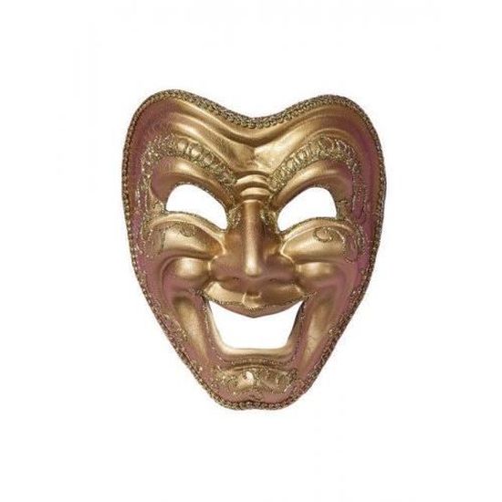 Masque Venitien Arlequin Sourire Dore De Achat Vente Masque Decor Visage Cdiscount Masque venitien souris :a decouvrir une large collection des masques de venise haut de gamme , en papier maché sur le thème des animaux, entièrement fait main importation directe de. masque venitien arlequin sourire dore