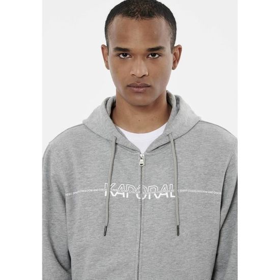 Sweat zippé online kaporal homme