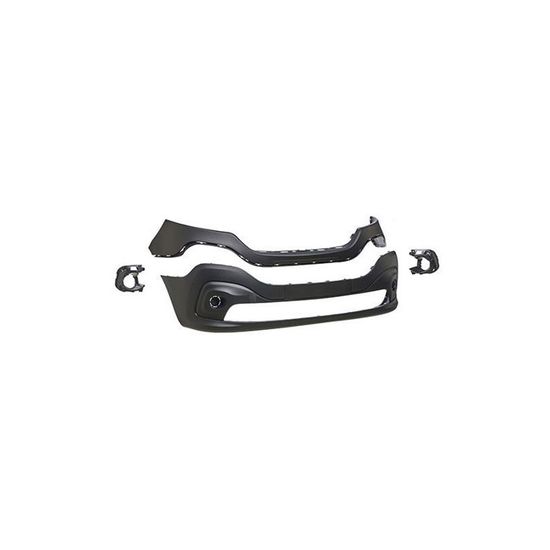 Protection Pare-chocs Pour Renault Trafic III Bus/Transporteur 2014-2019 - Noir, Autocollant, ABS 2 Mm - 7