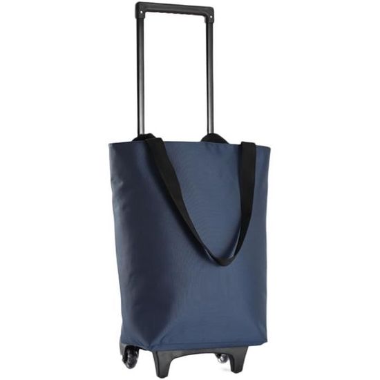 Sac Caddie Réutilisable 36L - Tissu Oxford 600D Imperméable - Pliable - Pour Chariot Marché, Courses Quotidiennes