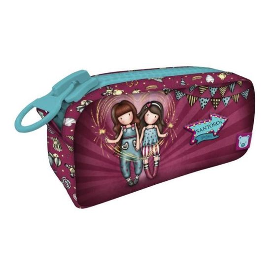 SANTORO Gorjuss Fairground Fireworks Backpack - 2 Zip, Adaptable To Trolley, Multicolored - View #10