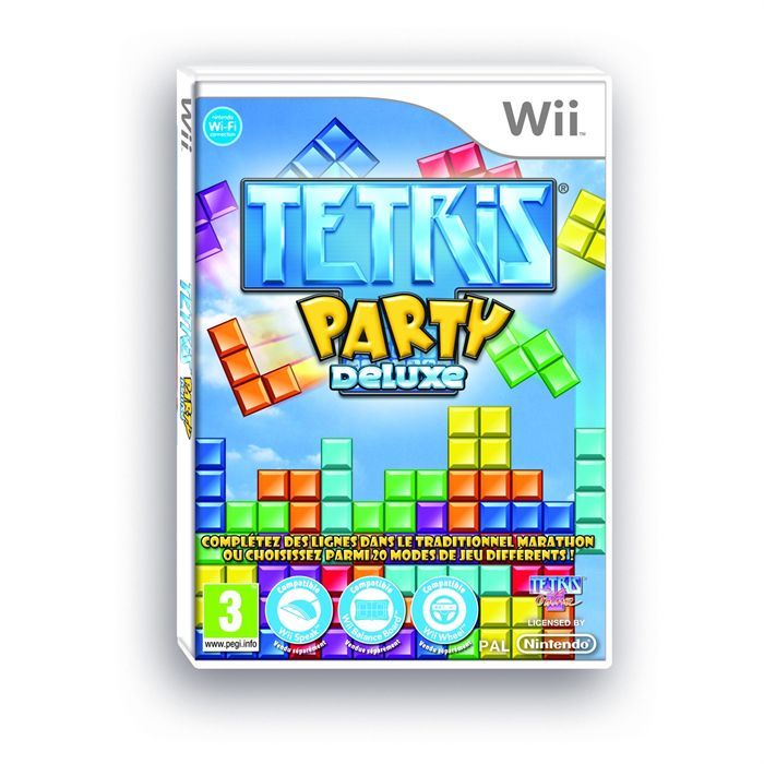 TETRIS PARTY DELUXE Jeu console Wii Cdiscount Jeux vid o