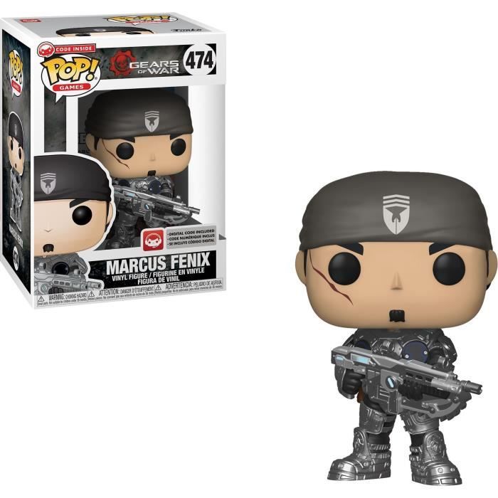 Figurine Funko Pop! Games: Gears of War S3 - Marcus