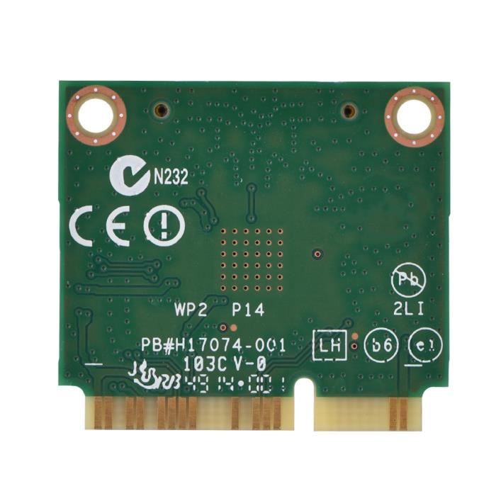Carte réseau sans fil Wi-Fi double bande Bluetooth 4.0 Intel 7260AN 7260HMW mini PCI-E 300M-CHE
