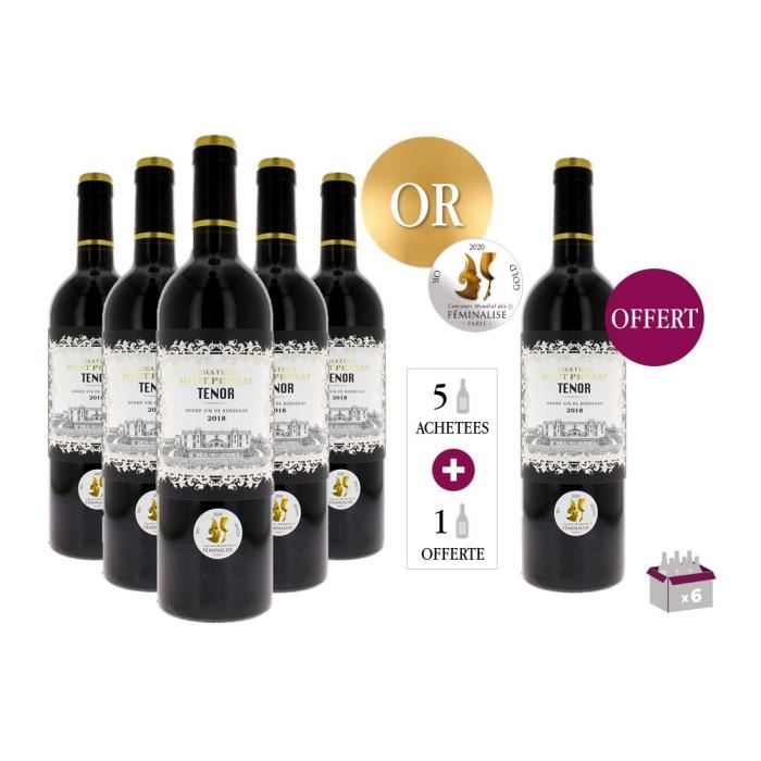 5 ACHETEES = 1 OFFERTE Château Haut Peyrat Ténor 2018