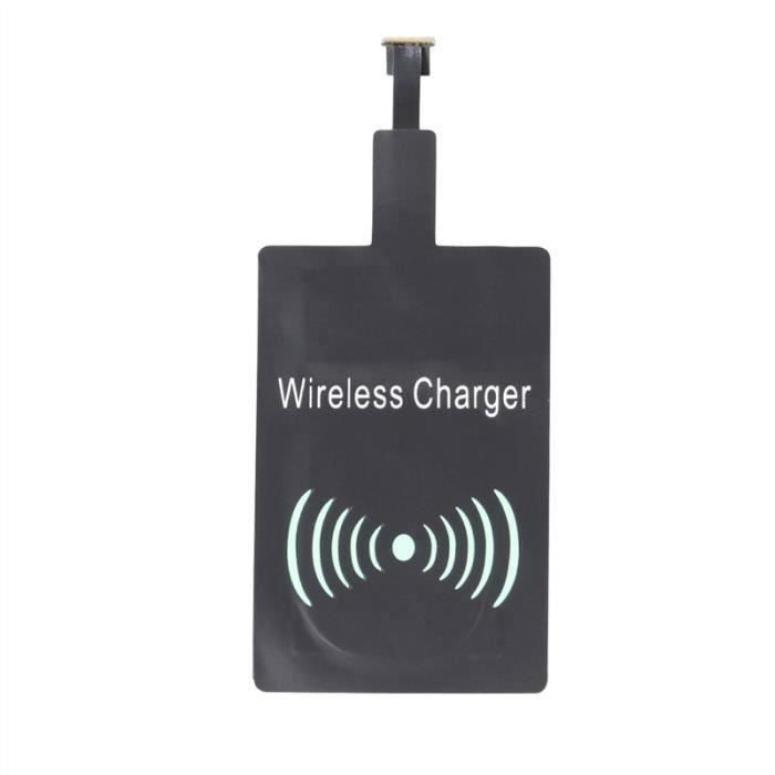 Standard Qi universel de charge sans fil Récepteur Film pour Micro USB Recevoir Patch pour Andriod Samsung