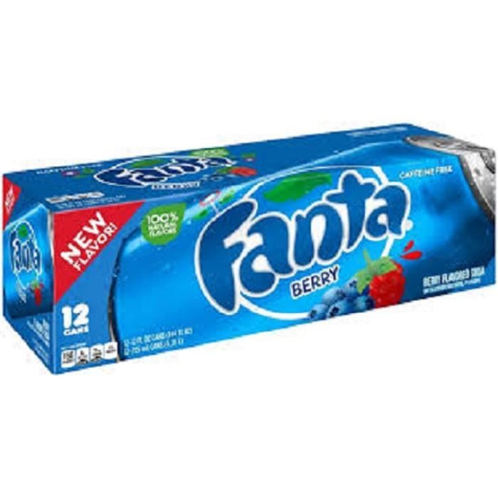 Fanta Us Berry-( 355 Ml X 12 Boîtes )