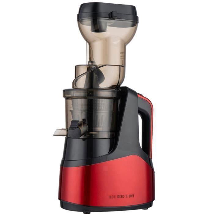 Presse-agrumes Extracteur de Jus machine à jus fruits et légumes automatique séparateur de jus et déchet multifonction gros calibre