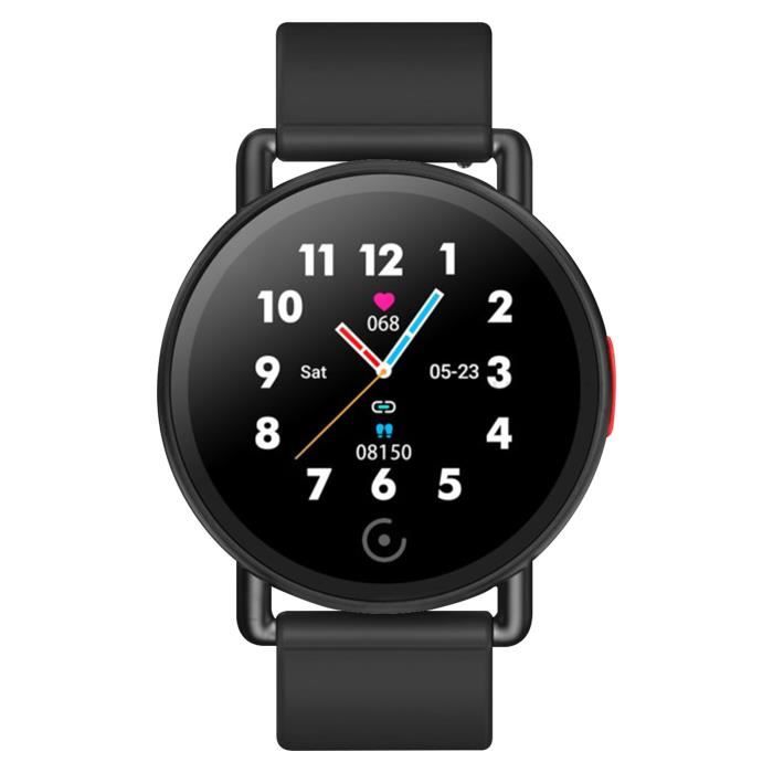 Montre Connectée Sport Suivi d'activité Notifications IP67 Lemonda G22 noir Noir