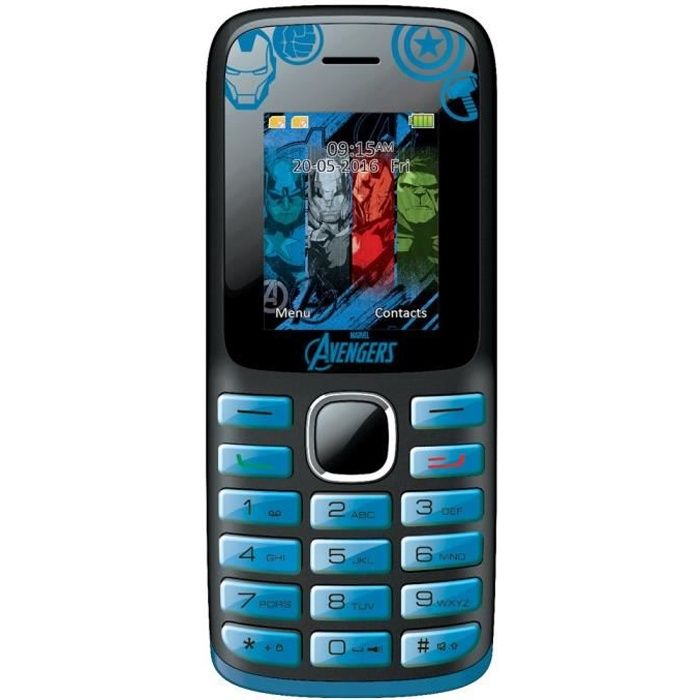 AVENGERS Téléphone portable enfant LEXIBOOK