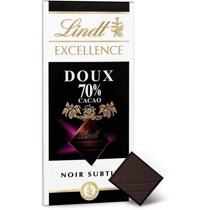 Barre Et Tablette De Chocolat - Excellence Noir Subtil Doux 70 %