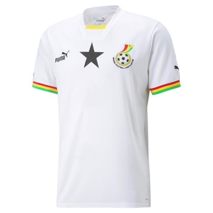 Maillot domicile Ghana 2022/23 - blanc//noir - S