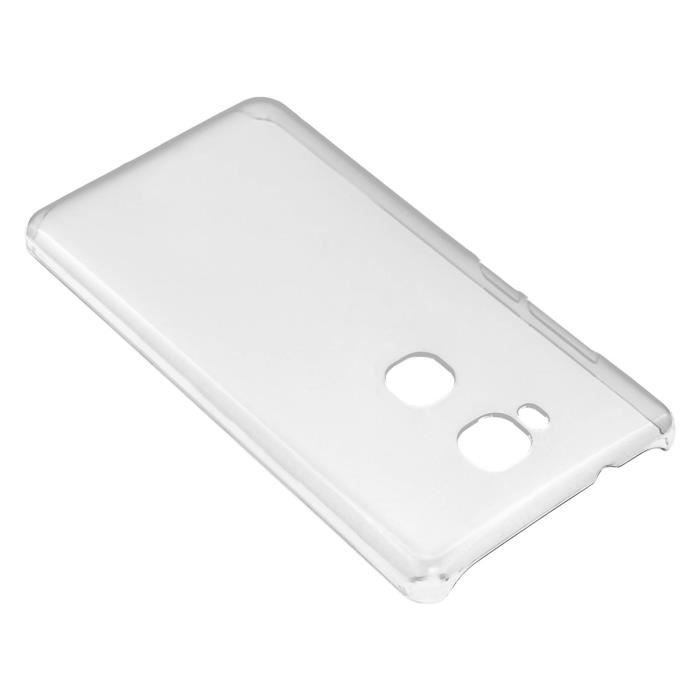 Coque Arrière + Film Verre Ecran Huawei Honor 5X - Muvit Transparent
