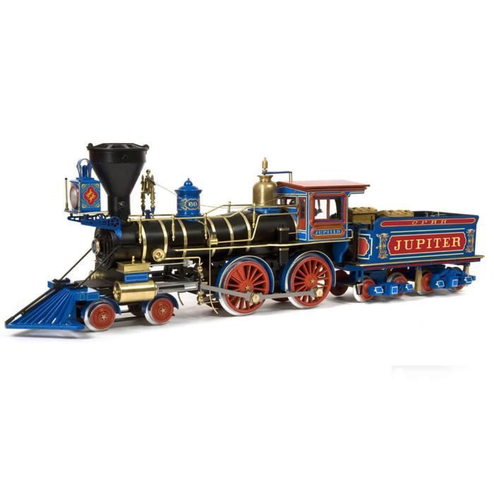 Maquette de train en bois : Locomotive Jupiter Coloris Unique