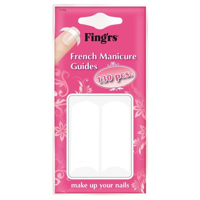 FING'RS Guides Autocollants pour French Manucure 1194