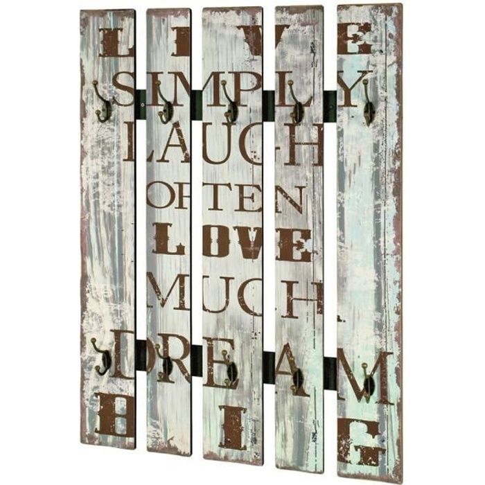 Porte-manteaux mural Elis vintage