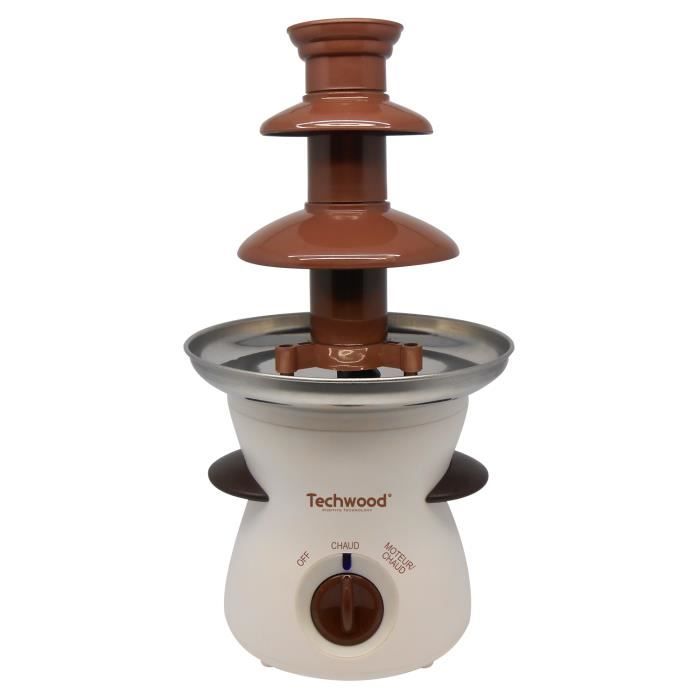TECHWOOD TFC-104 Fontaine à chocolat - Ivoire
