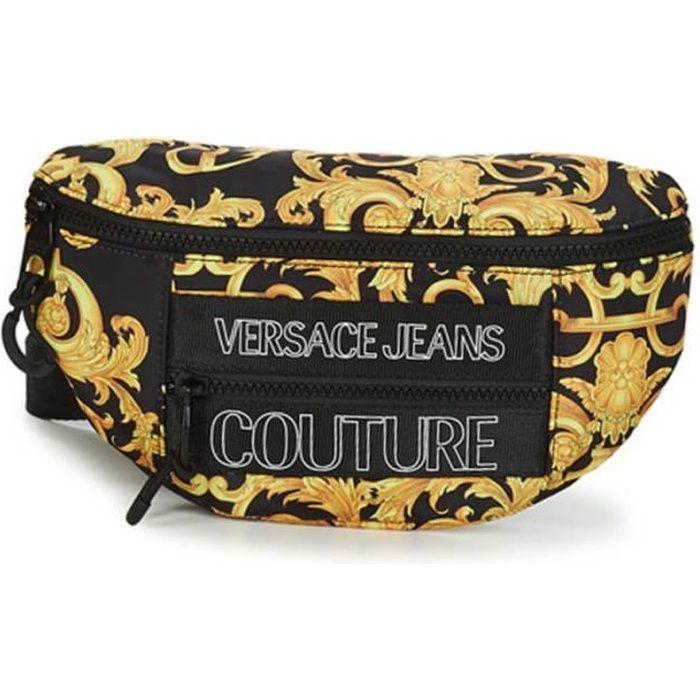 Sac ceinture Versace Jeans Couture E1YWABA2 Dis 2 Noir