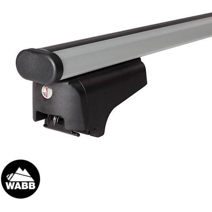 Barres de toit universelles WABB WABB Rail XL pour Renault K 75Kg Renault Kadjar Phase 1 - 3665597632194
