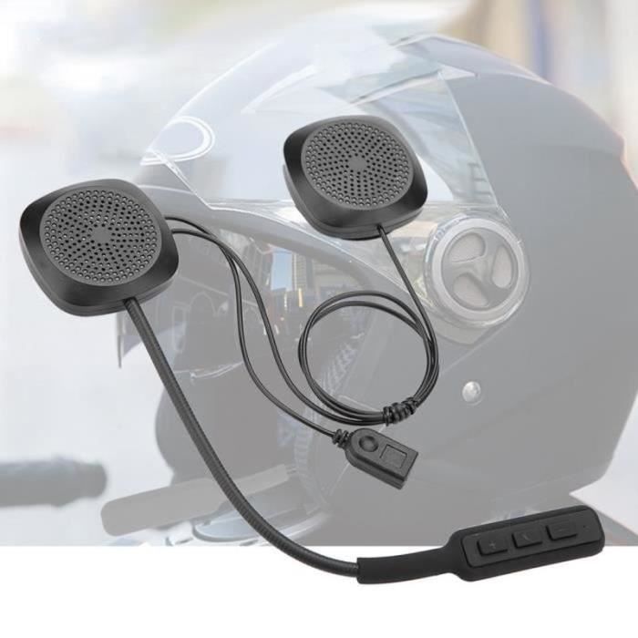 HD08883-Écouteurs pour Casque de moto Bluetooth Réponse telephone automatique--Rose Vie