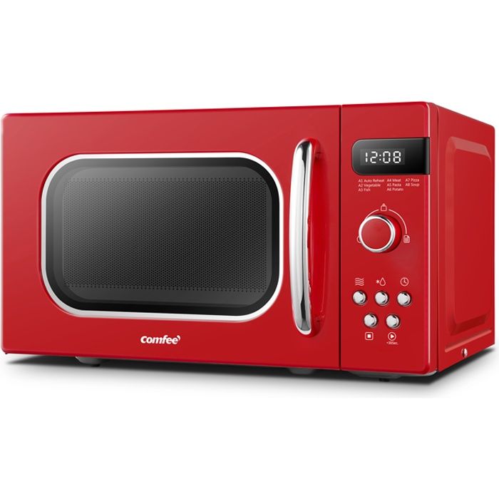 Micro-ondes Retro vintage Comfee CMSRO 20 di rd 20 L 800 W Rouge - Comfee