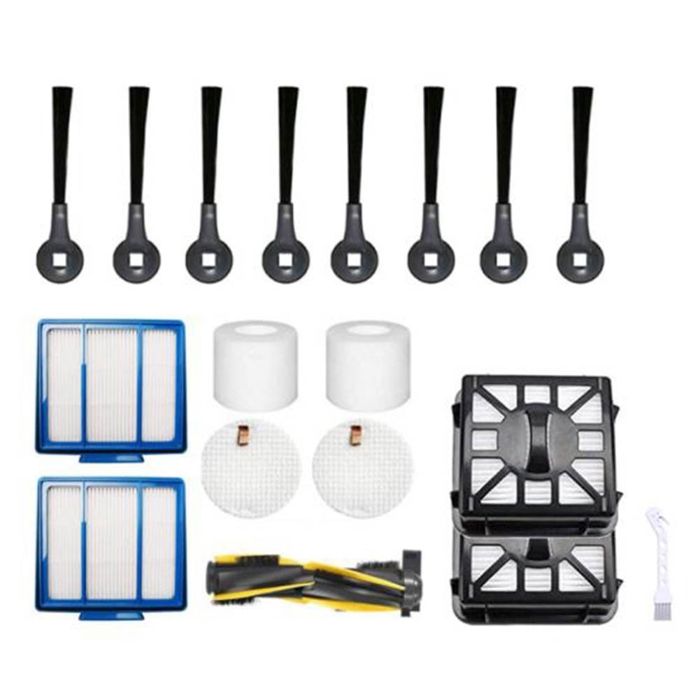 4 Stück AirClean Vormotor-Schaumstofffilter – 9,4 Cm Hoch, Kompatibel Mit Shark IQ Robotern R101AE, RV1001AE, UR1005AE