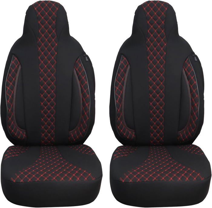 Lot De 2 Housse Siège Voiture Universelle Motif Tête De Tigre - Protection Élégante Et Confortable Pour Homme Et Femme