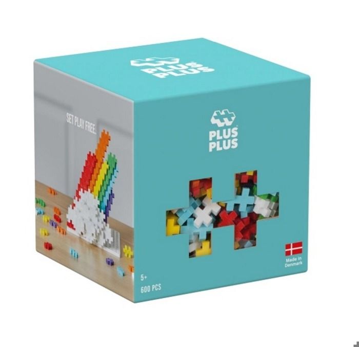 Jeu de construction Plus Plus Mini 600 pièces Arc en ciel