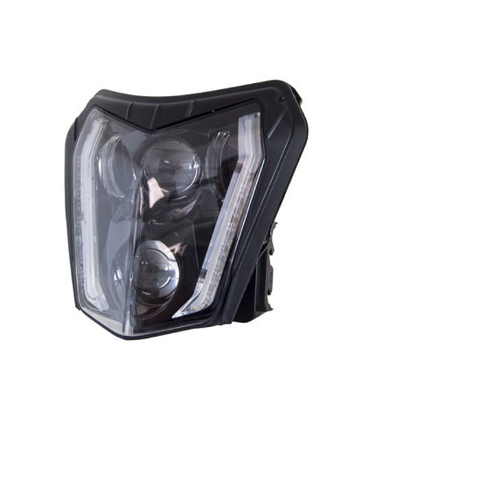 Feu avant LED moto Racetech
