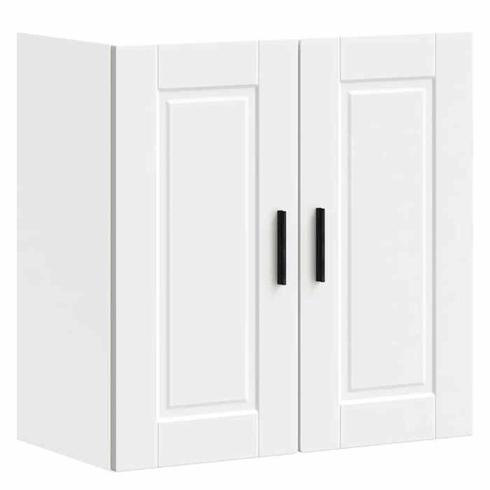 SALE 2025Vitrine cuisine suspendue - Armoire murale de cuisine Porto blanc - bois dingénierie1585 Kg 9754