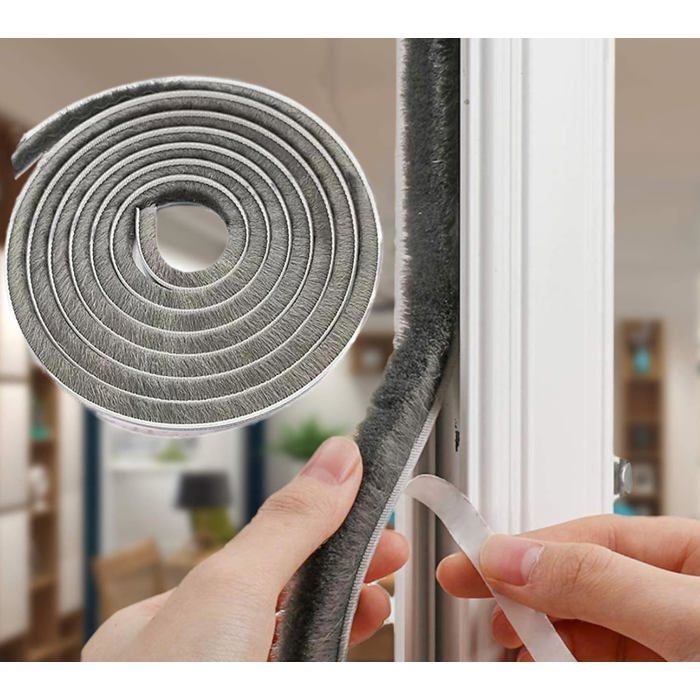 Joint Fenêtre Isolation - Joint Porte Isolation 10m Joint Brosse Porte Coulissante Porte De