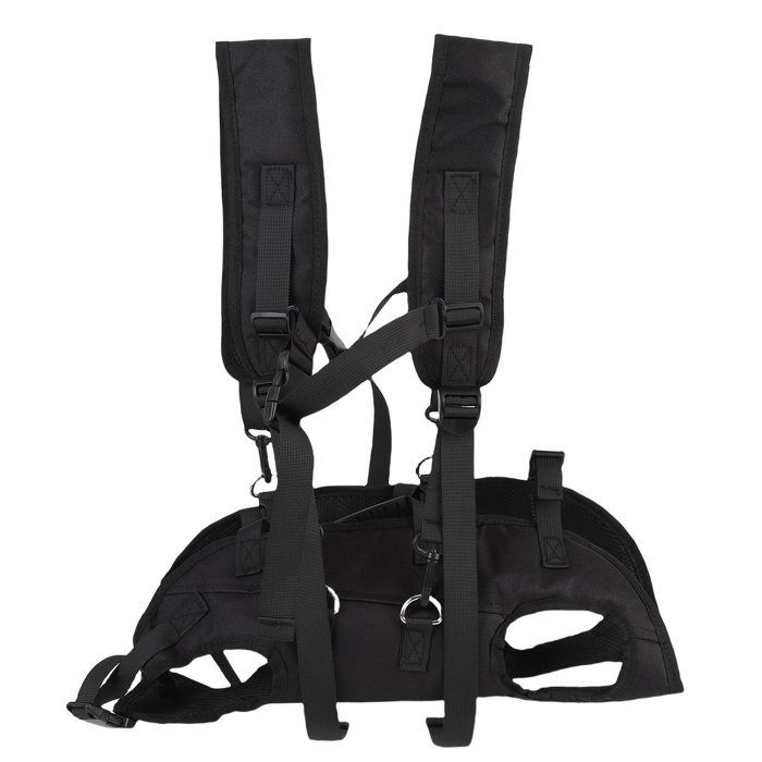 Sac à dos porte-chien - ULISEM - Porte-poitrine - Maille respirante - Léger - Sangle pectorale ajustable