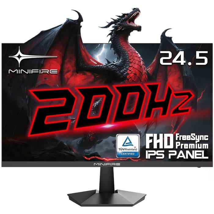 Écran Gaming Minifire MFG25X1 245 IPS FHD 200Hz 1ms HDR10