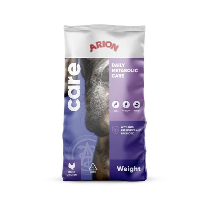 Nourriture pour chien - ARION - CARE WEIGHT - Croquette - 12 kg
