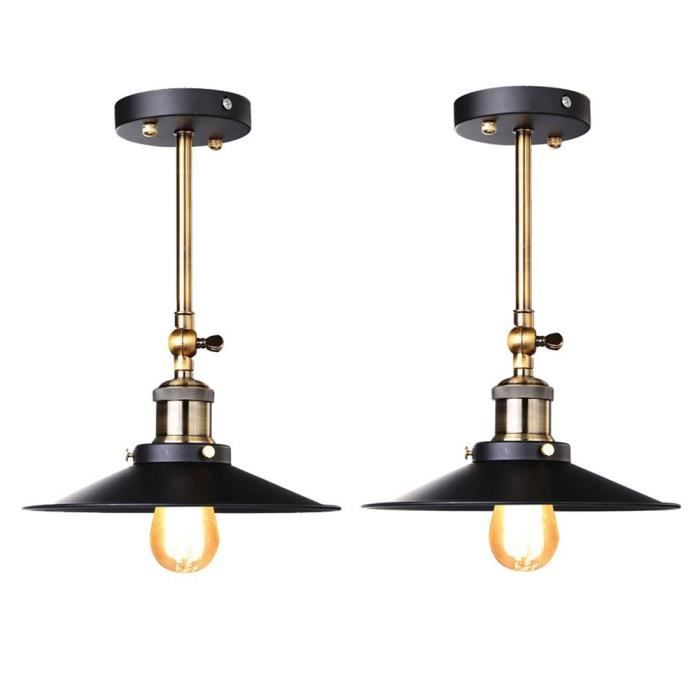 Lampe /À Suspension Design Moderne Plafonniers Lustre Vintage Poulie En Fer Bar Lampe E27 Luminaires Cuisine /Éclairage Vintage Classe /Énerg/étique A+++