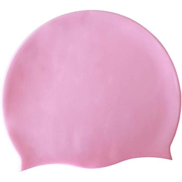 Dioche Bonnet De Bain Bonnet De Natation Imperméable En Silicone