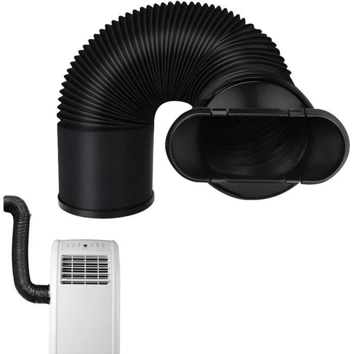 Tuyau D'Échappement Climatiseur Portable 150 Cm - Diamètre 150 Mm, Kit Universel Pour Clim, Déshumidificateur, Sèche-Linge Tuyau D'Échappement Climatiseur Portable 150 Cm - Diamètre 150 Mm, Kit Universel Pour Clim, Déshumidificateur, Sèche-Linge