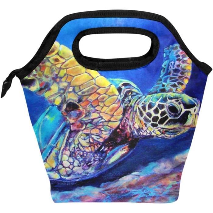 Housses WC Tortue De Mer - Lot De 2 | Abattant Et Réservoir | Polyester
