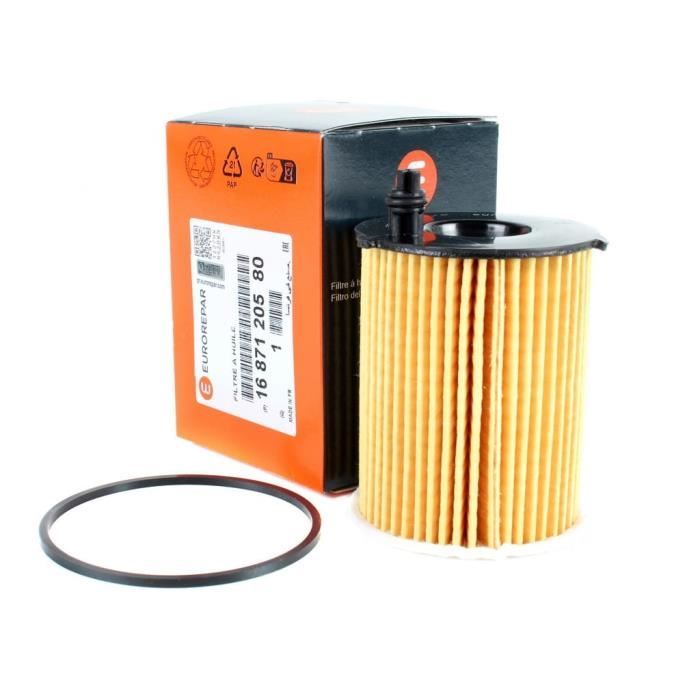 Bouchon Filtre à Huile Compatible Citroën Peugeot Ford - Modèles C1/C3/C4/Fiesta/Focus/208/308 - Réf 1103K4