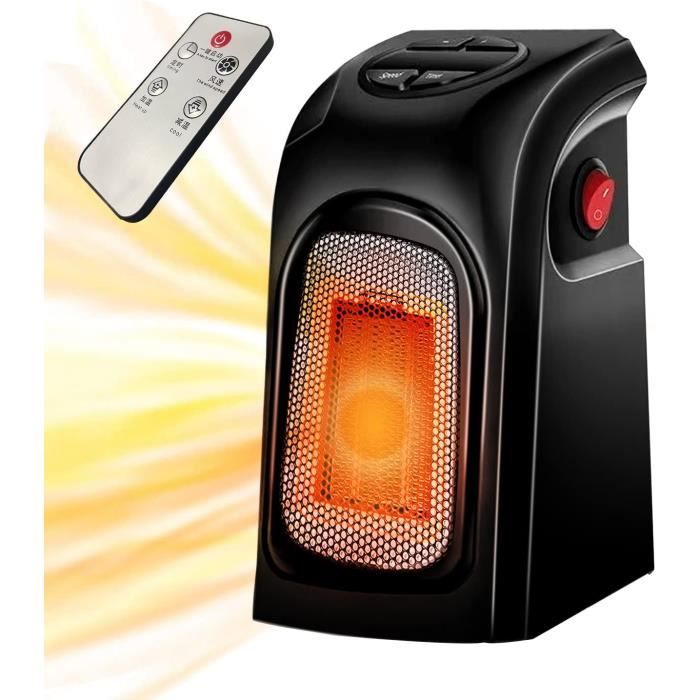 Petit Radiateur Portable 170W Sur Batterie 18V - 2 Vitesses, Pour Ateliers Et Petits Espaces - 5