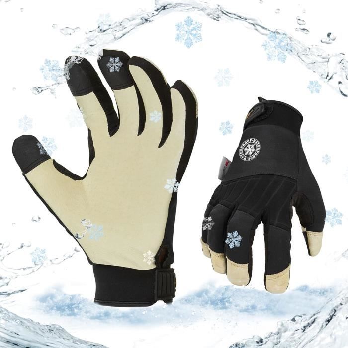 Gants Enfants Doublés Thinsulate 40g – Pour Ski Et Hiver – En Jersey Chauds Et Confortables - 2