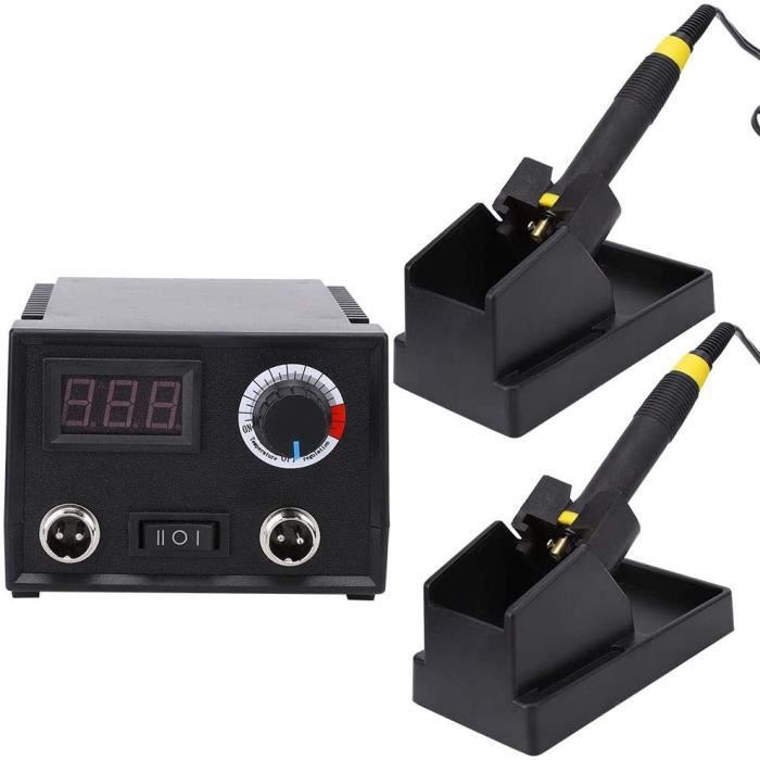 Xiaozhifu Kit Pyrogravure Bois 60W - 2 Stylos + 30 Pointes - Température 0-700°C Écran Numérique