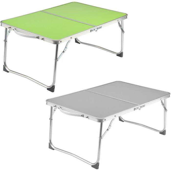Table Pliante Blanche 120 Cm Avec Roulettes - Bureau D'appoint, étagère Mobile
